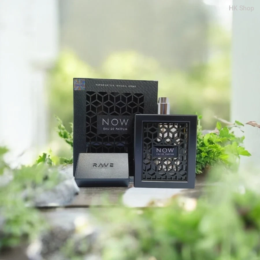 NOW Eau De Parfum by RAVE – 100ml Unisex Luxury Perfume | নারীদের ও পুরুষদের জন্য প্রিমিয়াম সুগন্ধি