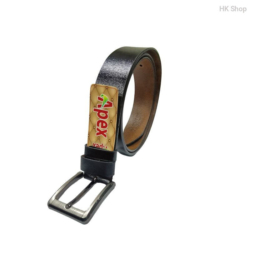 APEX Leather Belt For Men Black