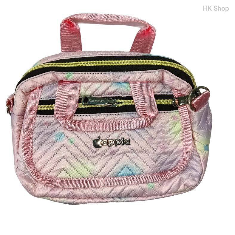 Apple Quilted Mini Handbags for Women and Girls - Stylish and Trendy