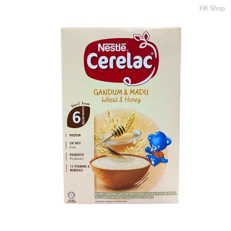 Nestlé Cerelac Wheat & Honey Baby Cereal - From 6 Months (250g)