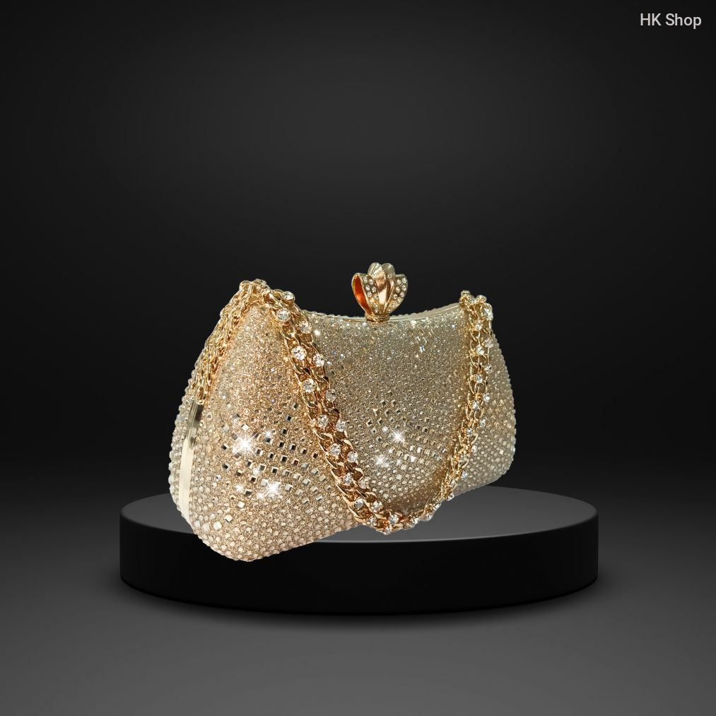 2025 New Diamond Clutch Ladies Bag | Luxury Colorful Wedding Shoulder Bags Mini Wallets With Chain Stylish Evening Purse