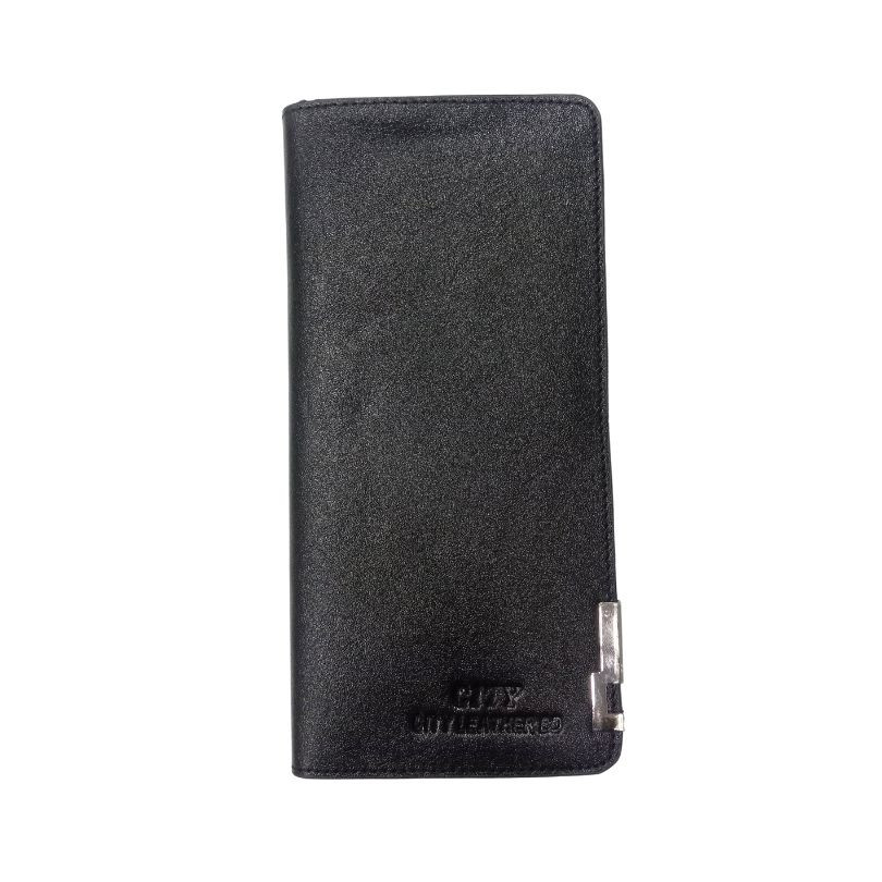 City Leather Long Wallet For Men