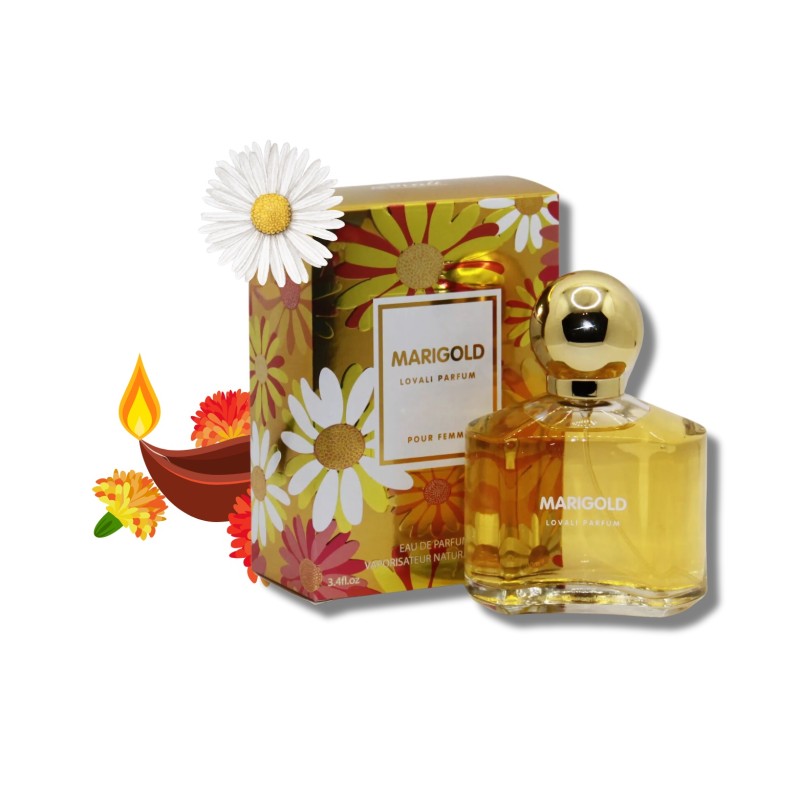 Marigold Lovali Perfume - The Perfect Floral & Fruity Blend | Elevate Your Senses with Marigold Lovali Perfume BD | Inspired by Marc Jacobs Daisy