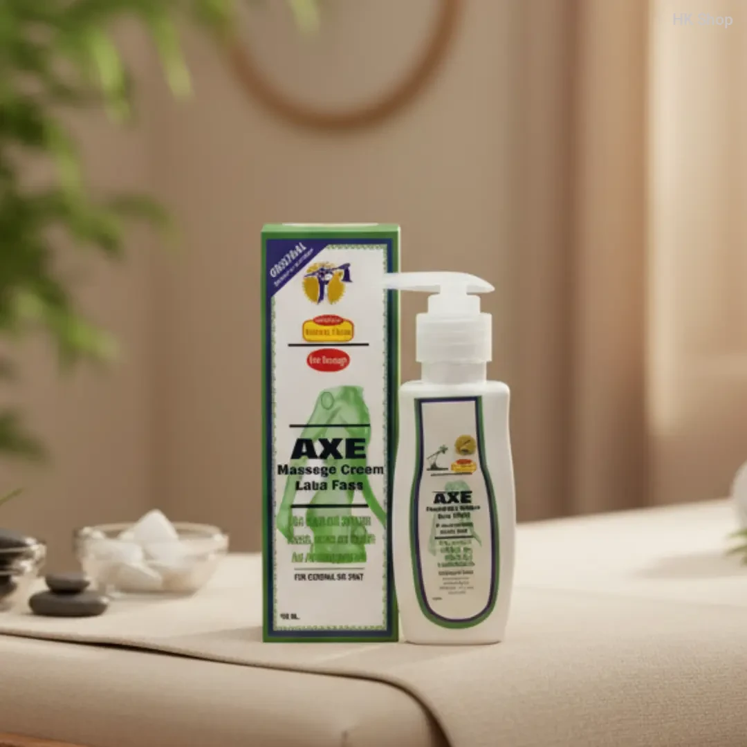 AXE Massage Cream Abu Faas 150ml – Muscle Pain Relief, Sprain, Rheumatic Pain & Cold Symptom Cream